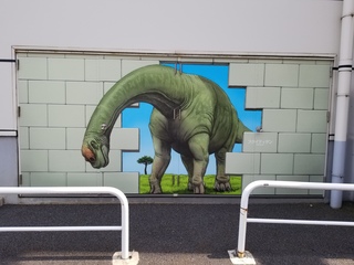 インスタばえ福井の名物恐竜