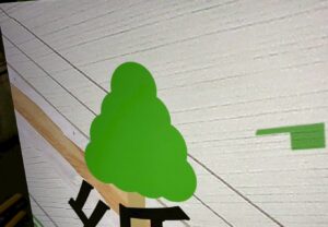 電飾看板照明をつけたときの見た目