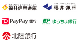 取扱銀行のロゴ